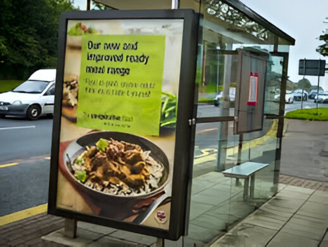 FMCG Brand Promotion Through Bus Shelter Advertising